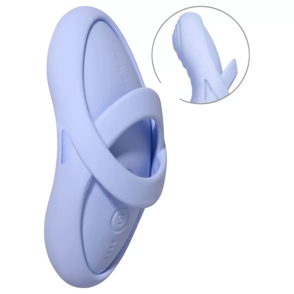 Svakom Echo 2 - vibratore da dito intelligente - silicone blu