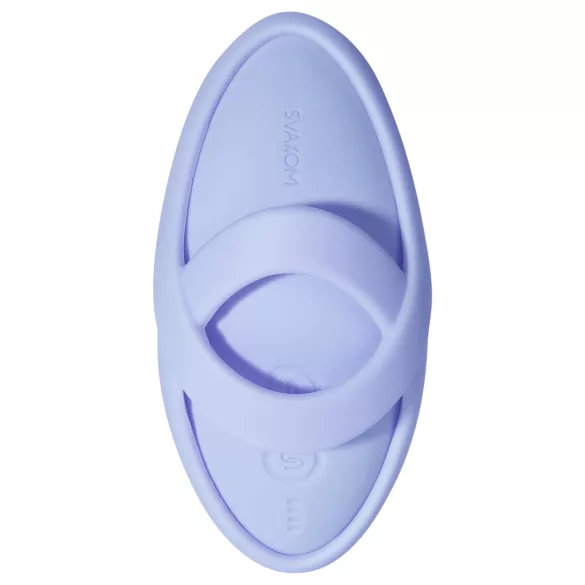 Svakom Echo 2 - vibratore da dito intelligente - silicone blu