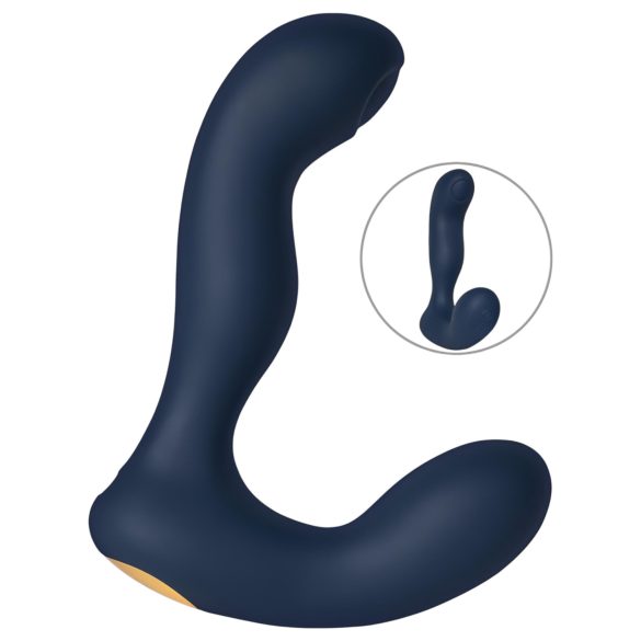 Svakom Iker Neo - vibratore anale interattivo e pulsante (blu)