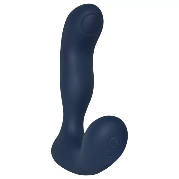 Svakom Iker Neo - vibratore anale interattivo pulsante - silicone blu