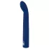 Smile - vibratore punto G curvo - silicone blu