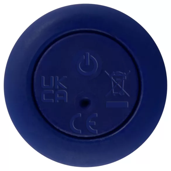 Smile - vibratore punto G curvo - silicone blu