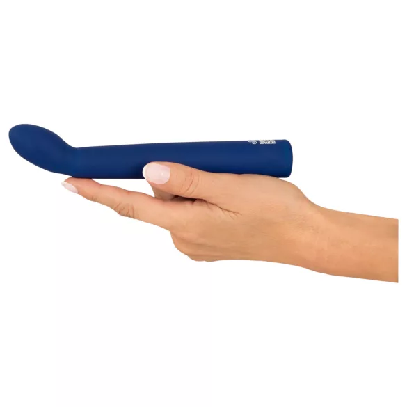 Smile - vibratore punto G curvo - silicone blu