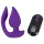 Smile - vibratore anale e stimolatore clitoride 2in1 - silicone viola