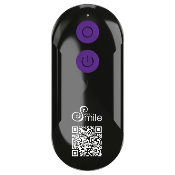 Smile - vibratore anale e stimolatore clitoride 2in1 - silicone viola