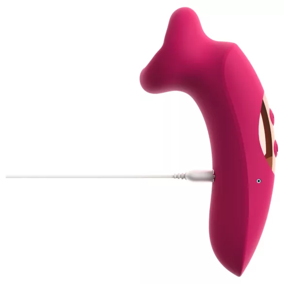 You2Toys Oral Fun - succhia‑clitoride con stimolazione a lingua (rosa)