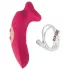 You2Toys Oral Fun - succhia‑clitoride con stimolazione a lingua (rosa)