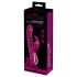 Javida - vibratore con palline e stimolatore clitorideo - silicone viola