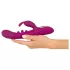 Javida - vibratore con palline e stimolatore clitorideo - silicone viola