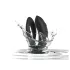 Womanizer Lust&Luxury - stimolatore clitoride e vibratore coppia - nero