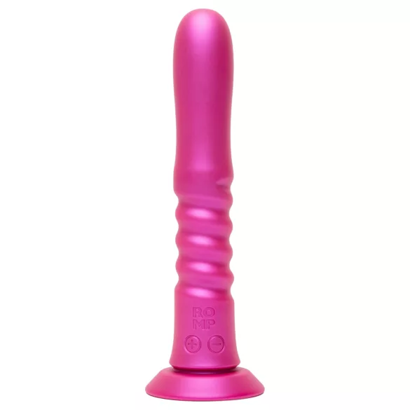 ROMP Jiggle - vibratore spingente con ventosa (rosa)