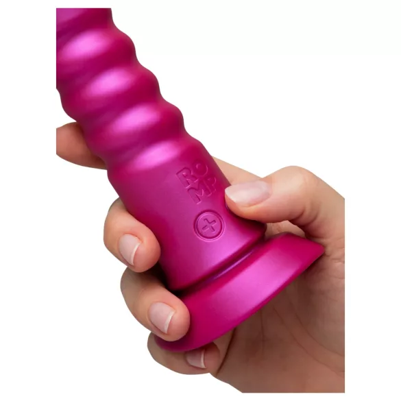 ROMP Jiggle - vibratore spingente con ventosa (rosa)