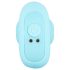 Cuties Mini - plug anale vibrante - silicone blu