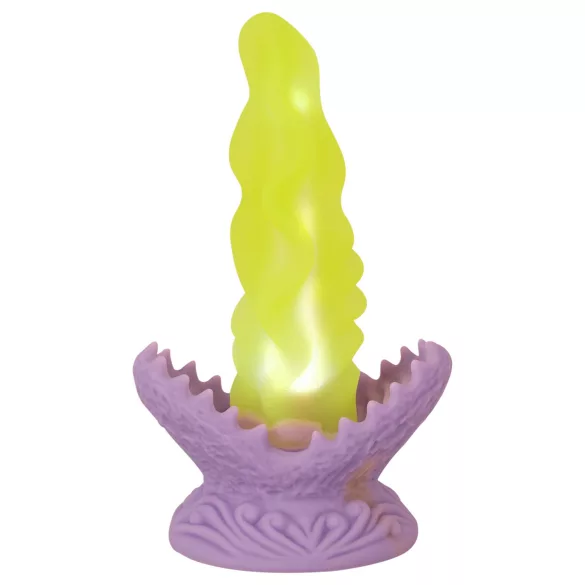 Beasty Cocks - dildo luminoso - forma realistica - silicone verde