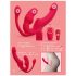 You2Toys Strapless - vibratore indossabile a 3 braccia (rosa)
