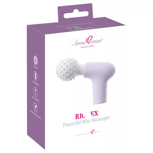 Beau Coeur Rionex - mini vibratore massaggiante - lilla