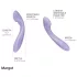 Svakom Margot - vibratore punto G a 2 motori (viola)