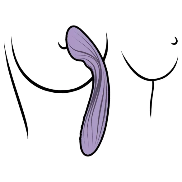 Svakom Margot - vibratore punto G a 2 motori (viola)