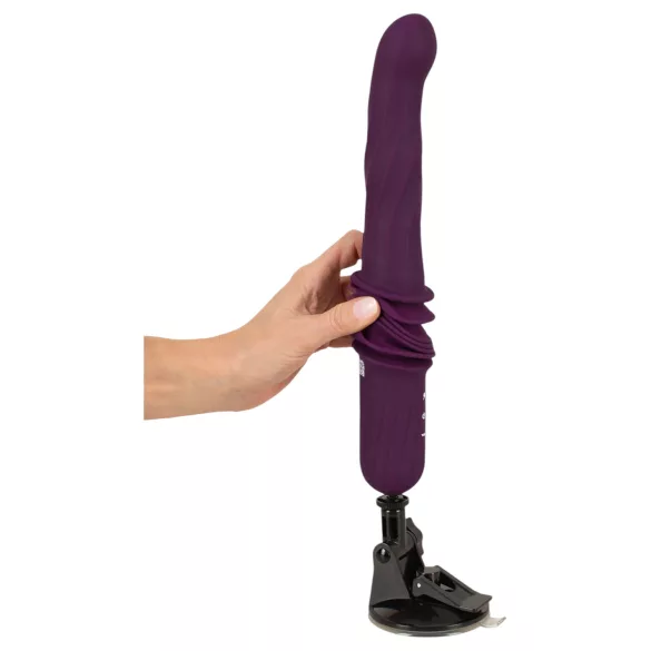 You2Toys - vibratore spingente riscaldante con telecomando (viola)
