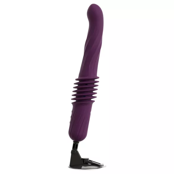 You2Toys - vibratore spingente riscaldante con telecomando (viola)