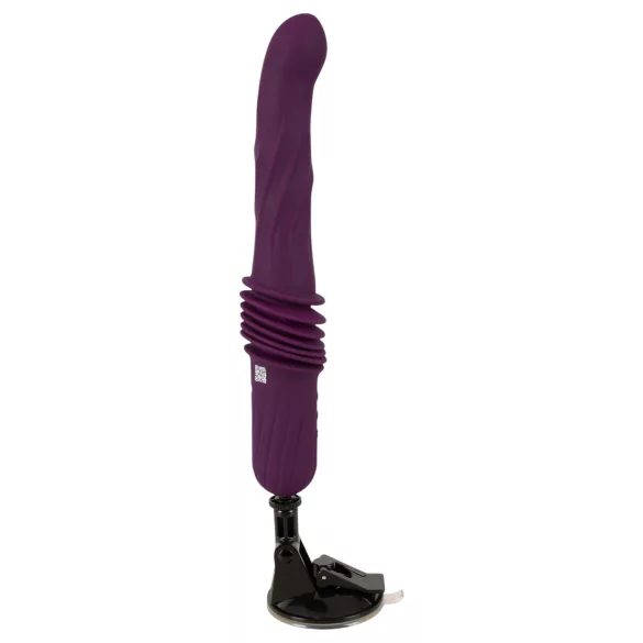 You2Toys - vibratore spingente riscaldante con telecomando (viola)