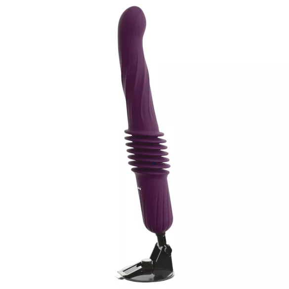 You2Toys - vibratore spingente riscaldante con telecomando (viola)