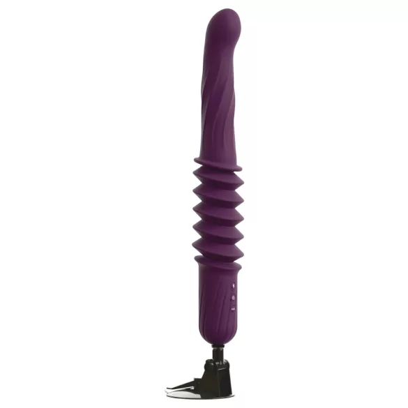 You2Toys - vibratore spingente riscaldante con telecomando (viola)