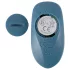 You2Toys - Vibratore a spinta con coniglietto, indossabile a cinghie, 3 pezzi, con telecomando (blu)