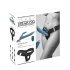 You2Toys - Vibratore a spinta con coniglietto, indossabile a cinghie, 3 pezzi, con telecomando (blu)