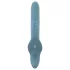 You2Toys - Vibratore a spinta con coniglietto, indossabile a cinghie, 3 pezzi, con telecomando (blu)