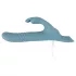 You2Toys - Vibratore a spinta con coniglietto, indossabile a cinghie, 3 pezzi, con telecomando (blu)