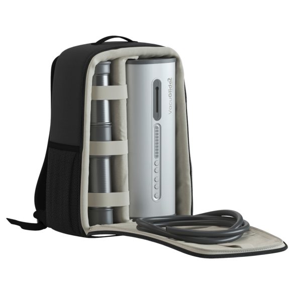 VacuGlide 2 - masturbatore automatico uomo di lusso rete argento