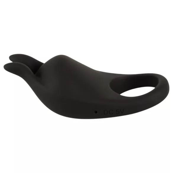 Couple Choice - anello fallico e vibratore punto G - silicone grigio