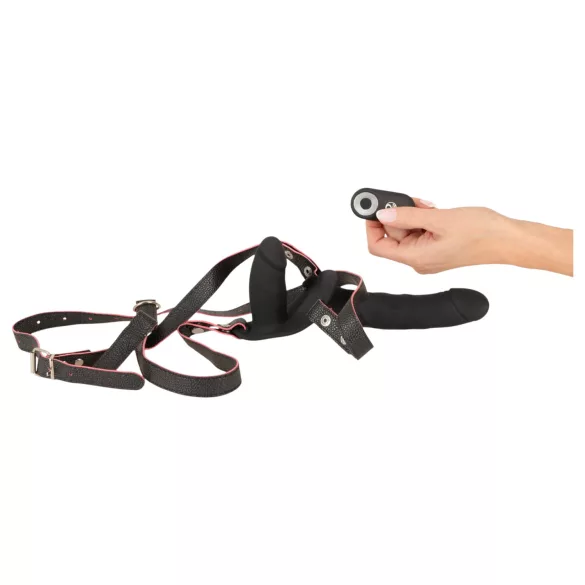 You2Toys - vibratore doppio indossabile con telecomando (nero)