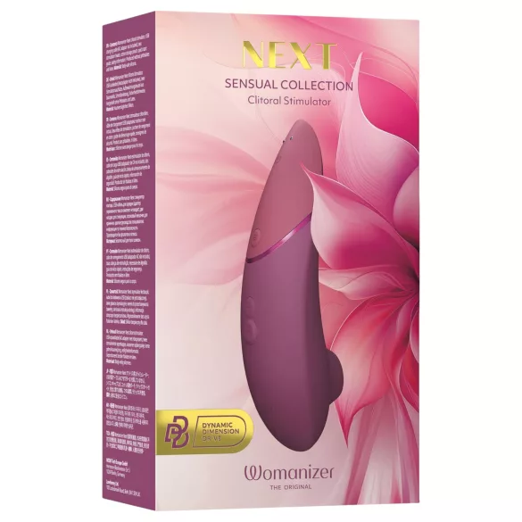 Womanizer Next - stimolatore clitorideo a onde d’aria ricaricabile - rosa