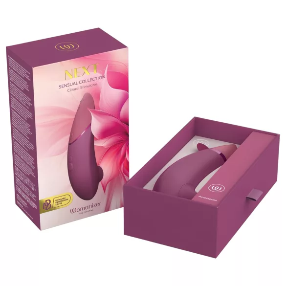 Womanizer Next - stimolatore clitorideo a onde d’aria ricaricabile - rosa
