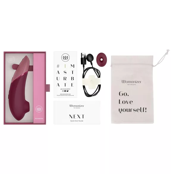 Womanizer Next - stimolatore clitorideo onde d’aria ricaricabile