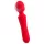 Sweet Smile - vibratore wand ricaricabile e impermeabile (rosso)