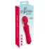 Sweet Smile - vibratore wand ricaricabile e impermeabile (rosso)