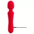 Sweet Smile - vibratore wand ricaricabile e impermeabile (rosso)