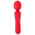 Sweet Smile - vibratore wand ricaricabile e impermeabile (rosso)