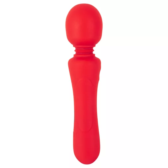 Sweet Smile - vibratore wand ricaricabile e impermeabile (rosso)
