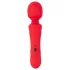 Sweet Smile - vibratore wand ricaricabile e impermeabile (rosso)