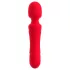 Sweet Smile - vibratore wand ricaricabile e impermeabile (rosso)
