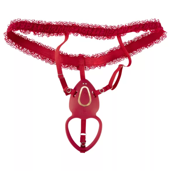 You2Toys - vibratore clitorideo indossabile (rosso)