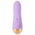 Cuties - mini vibratore ricaricabile impermeabile con braccio per clitoride (viola)