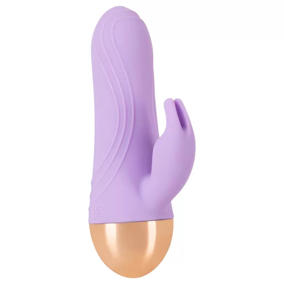 Cuties - mini vibratore ricaricabile impermeabile con braccio per clitoride (viola)