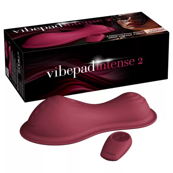 Vibepad Intense 2 - cuscino vibrante con telecomando (rosso)