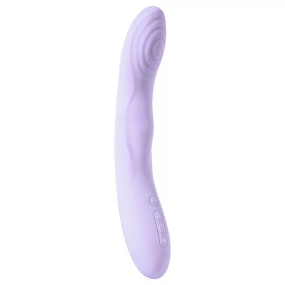 Svakom Selena - vibratore punto G riscaldante e pulsante (viola)