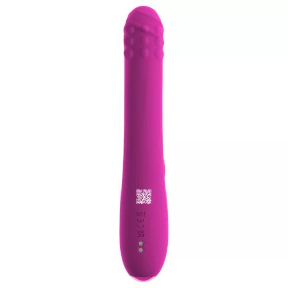 Sweet Smile - vibratore con braccio rotante e spingente per il clitoride (rosa)